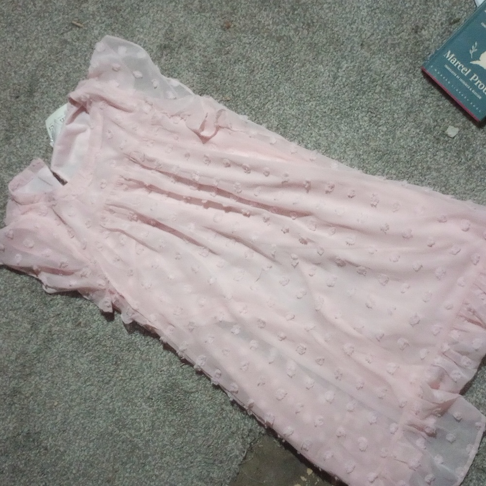 Merci pompom baby doll dress